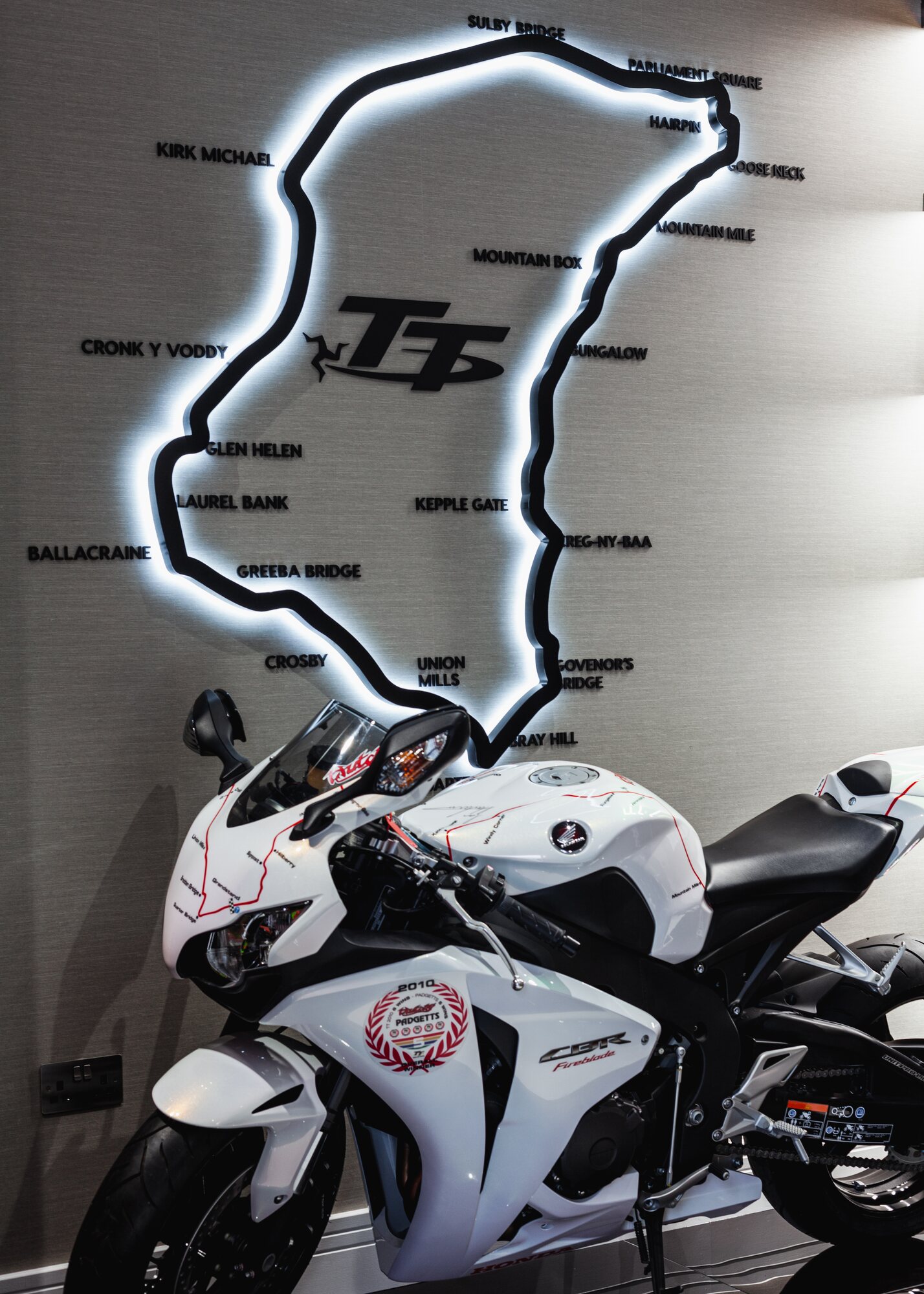 Motorbike room detail