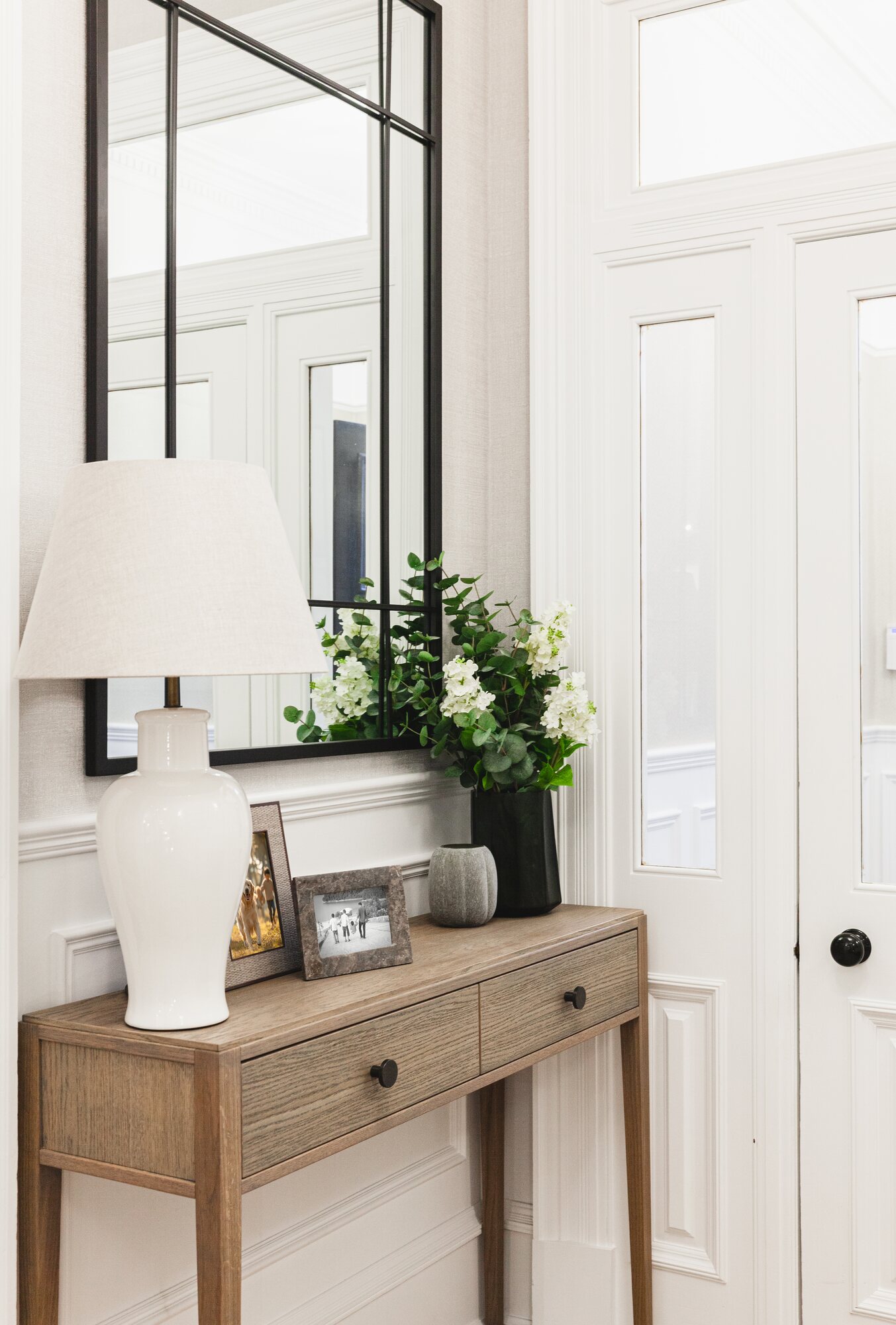 West End family home hallway
